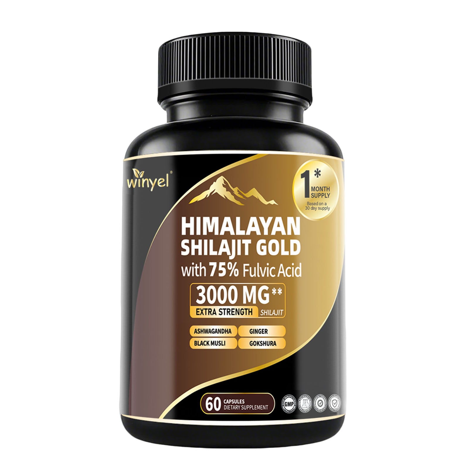 Himalayan Shilajit Gold bottle